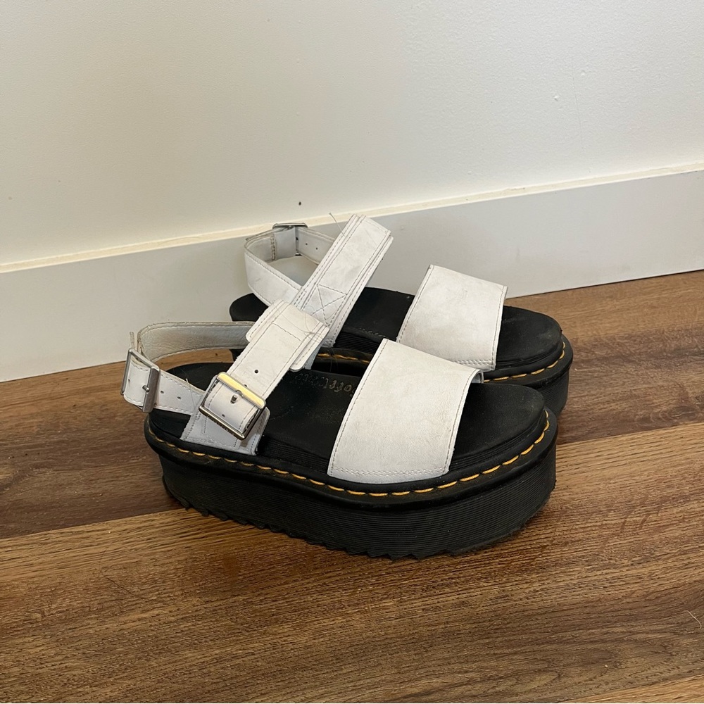 Dr Martin platform sandals